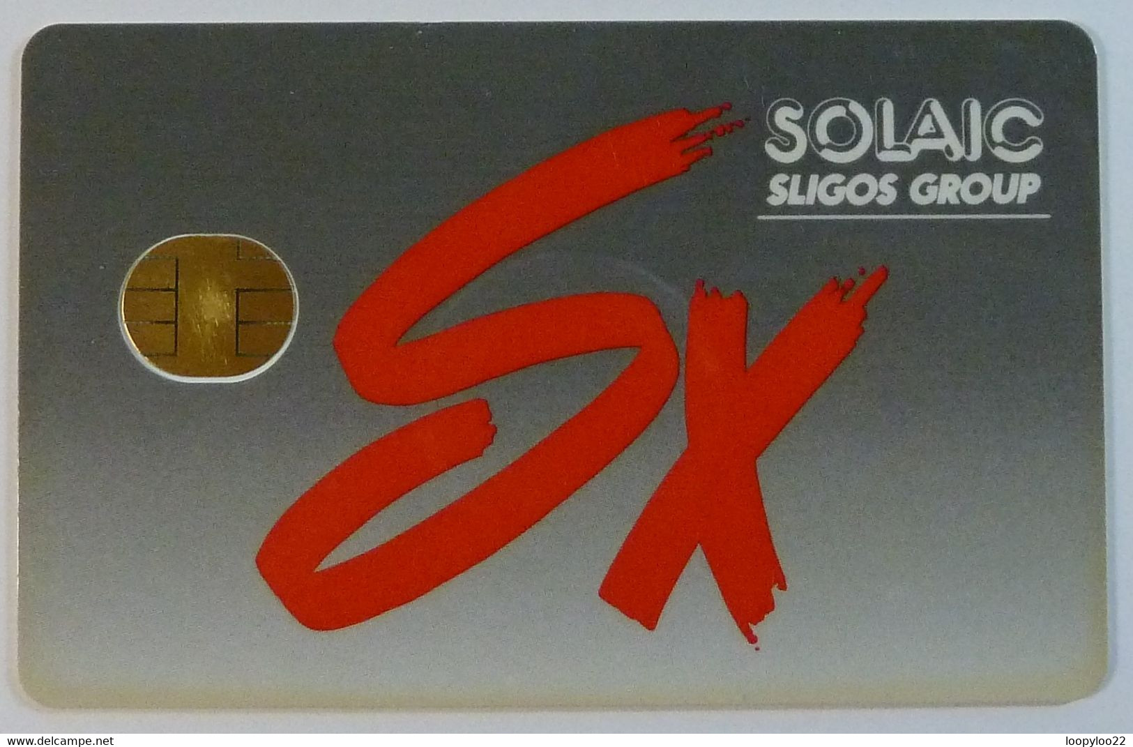 FRANCE - Smart Card - Soliac Test - Sligos - SX - Used - Telefoonkaarten Voor Particulieren