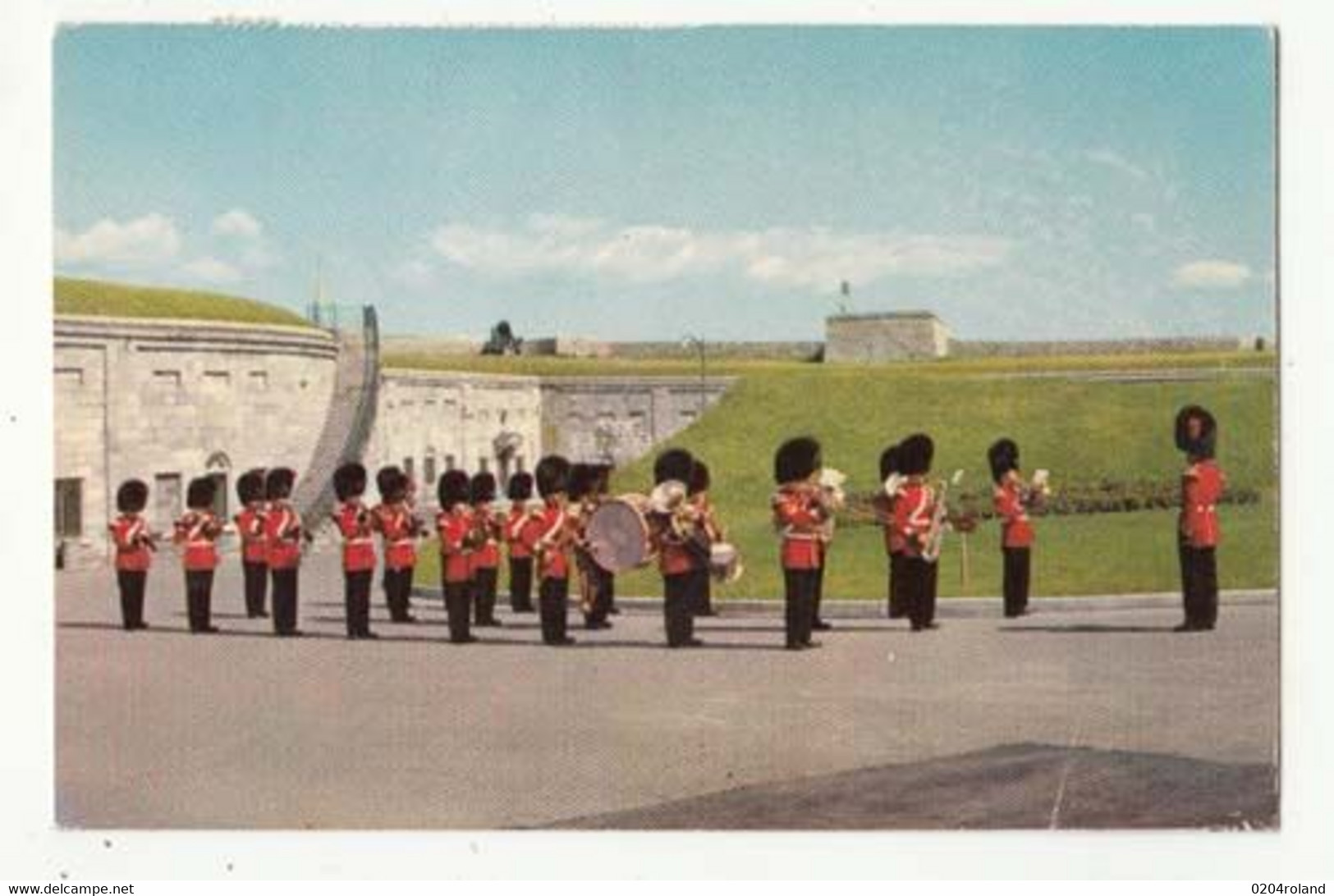 CPA - Canada - Québec - " La Citadelle - La Fanfare Du Royal 22e Régiment :  Achat Immédiat - Québec - La Citadelle