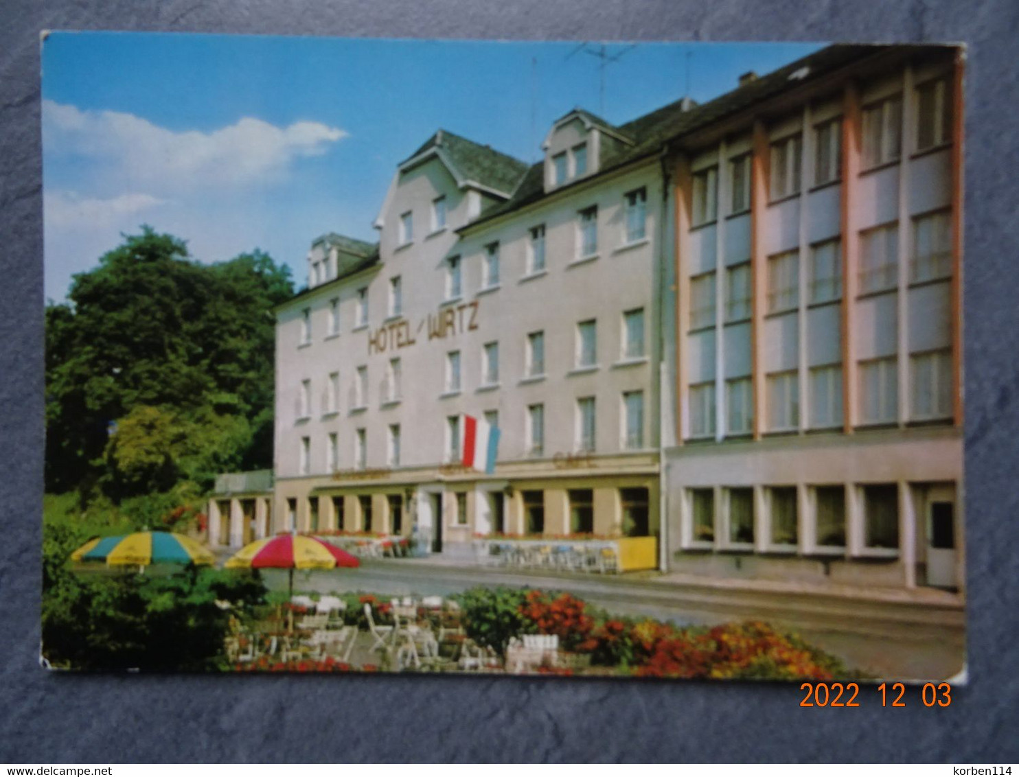 HOTEL   "  WIRTZ   "    BOLLENDORF - Bitburg