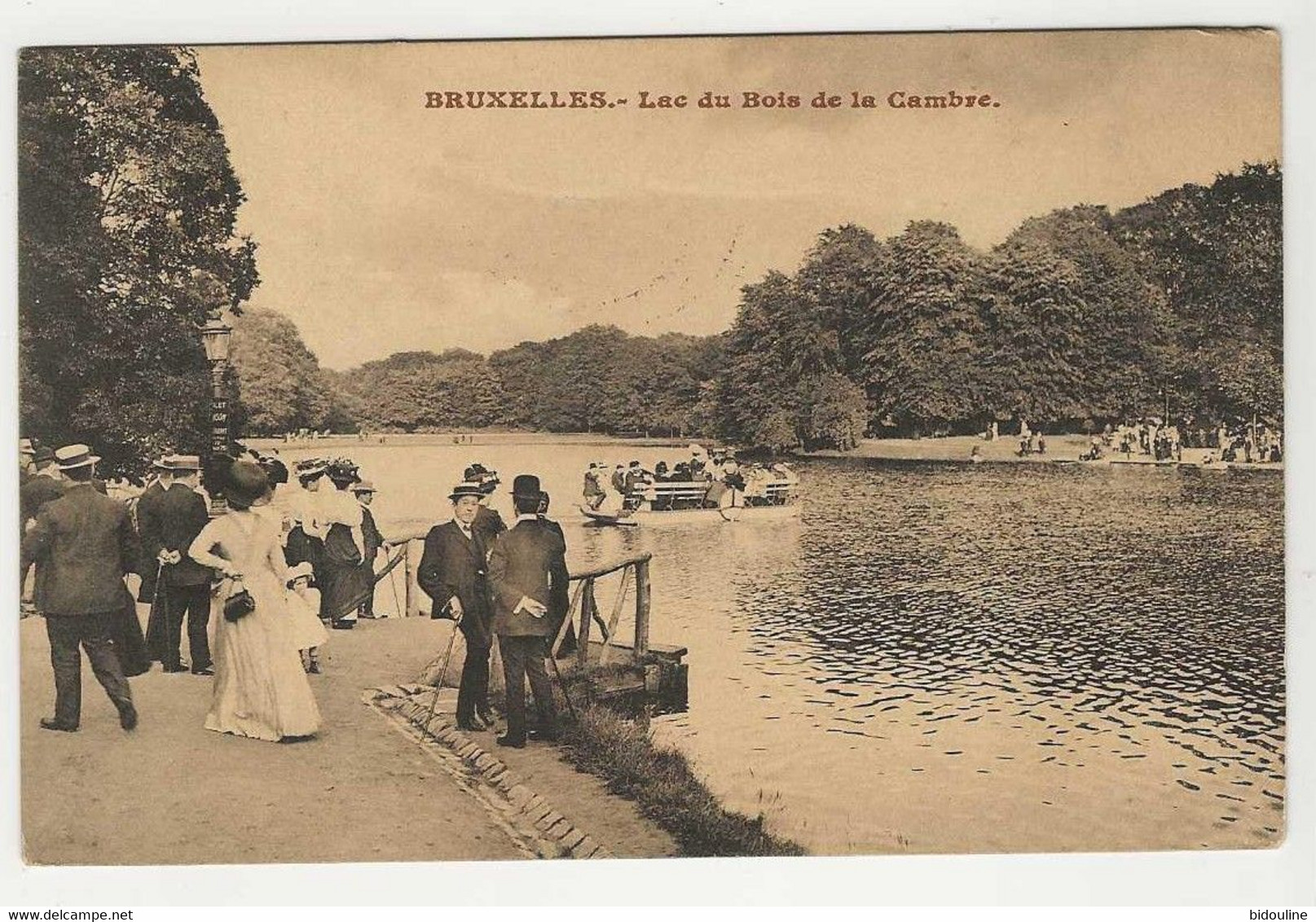 CPA-BRUXELLES " Lac Du Bois De La Cambre " - Forêts, Parcs, Jardins