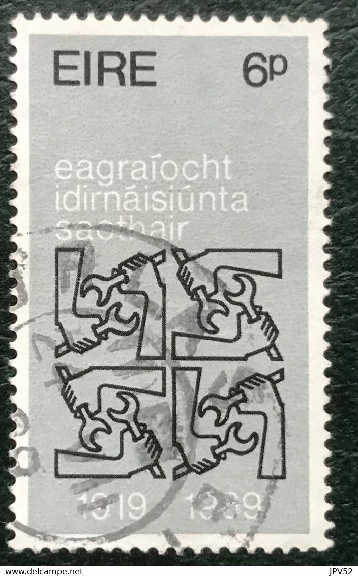 Eire - Ireland - Ierland - C13/5 - (°)used - 1969 - Michel 23é - Internationale Arbeidsorganisatie - Usati