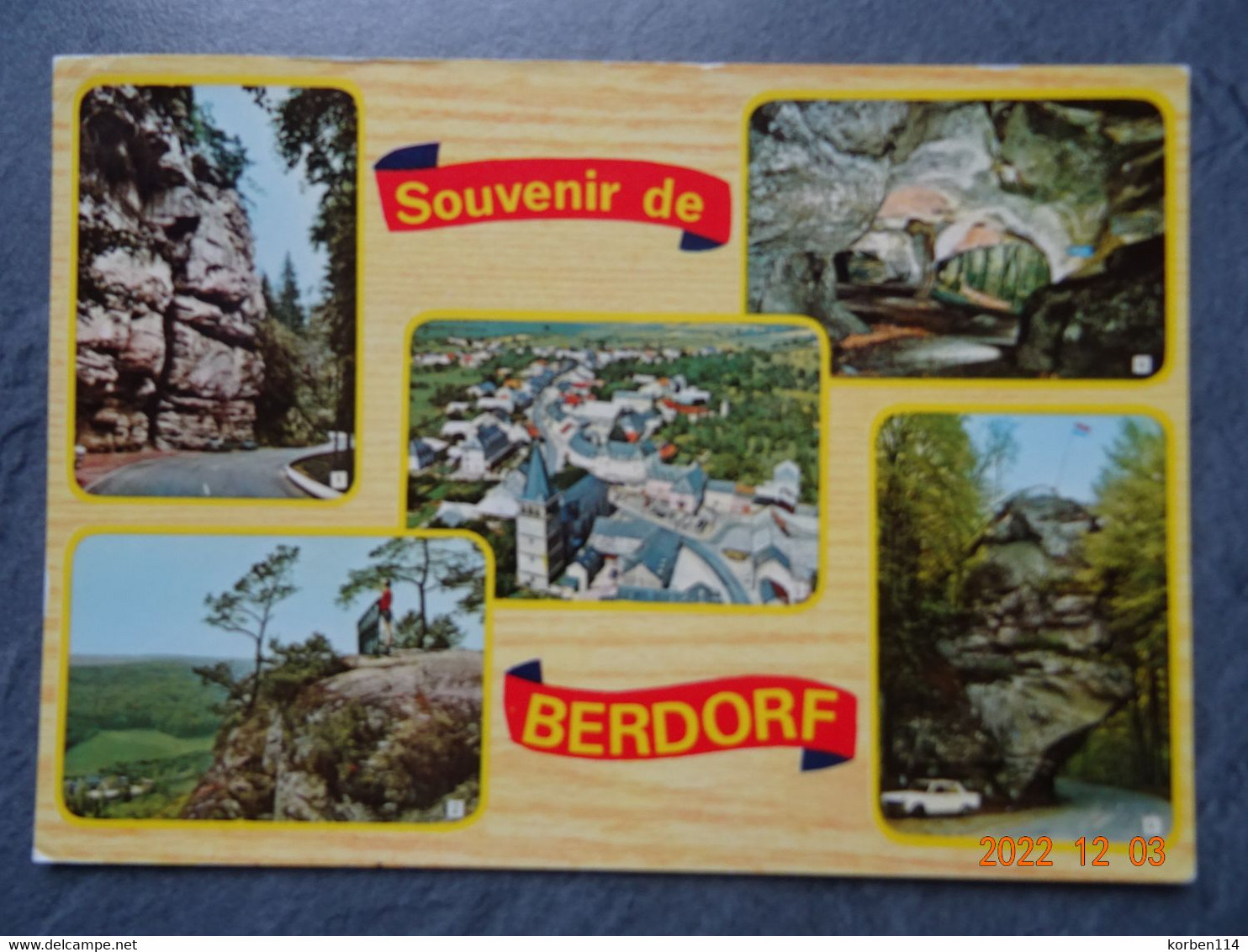 SOUVENIR DE BERDORF - Berdorf