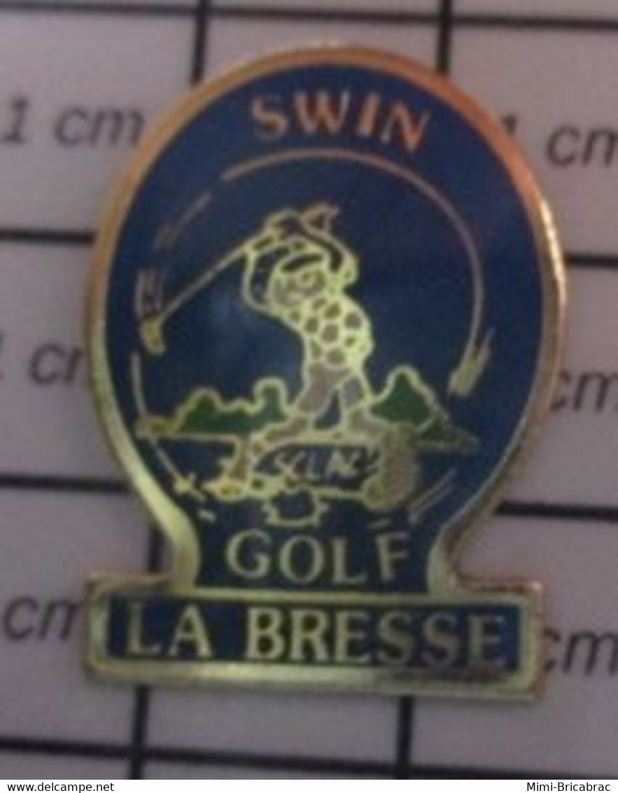 811F  Pin's Pins / Beau Et Rare / SPORTS / SWIN GOLF LA BRESSE VOSGES - Gymnastique