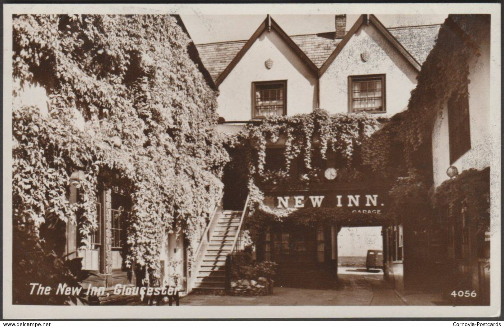 The New Inn, Gloucester, Gloucestershire, C.1930s - Photo Precision RP Postcard - Gloucester