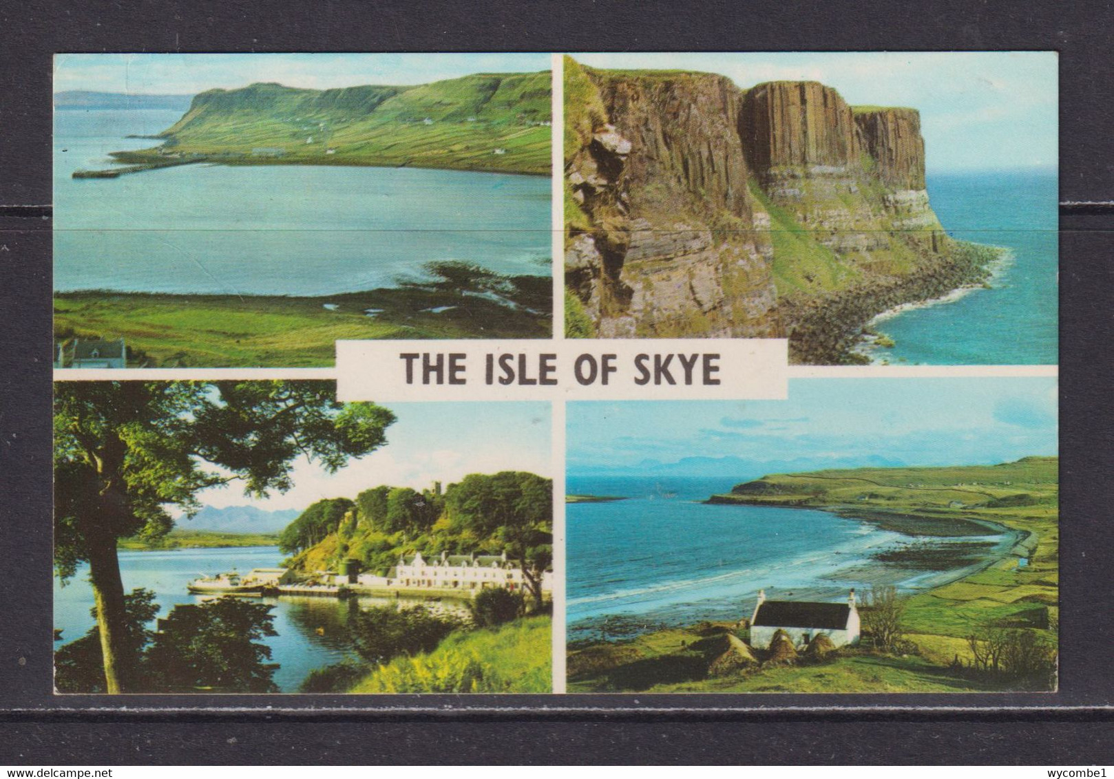 SCOTLAND - Isle Of Skye Multi View Used Postcard As Scans - Ross & Cromarty
