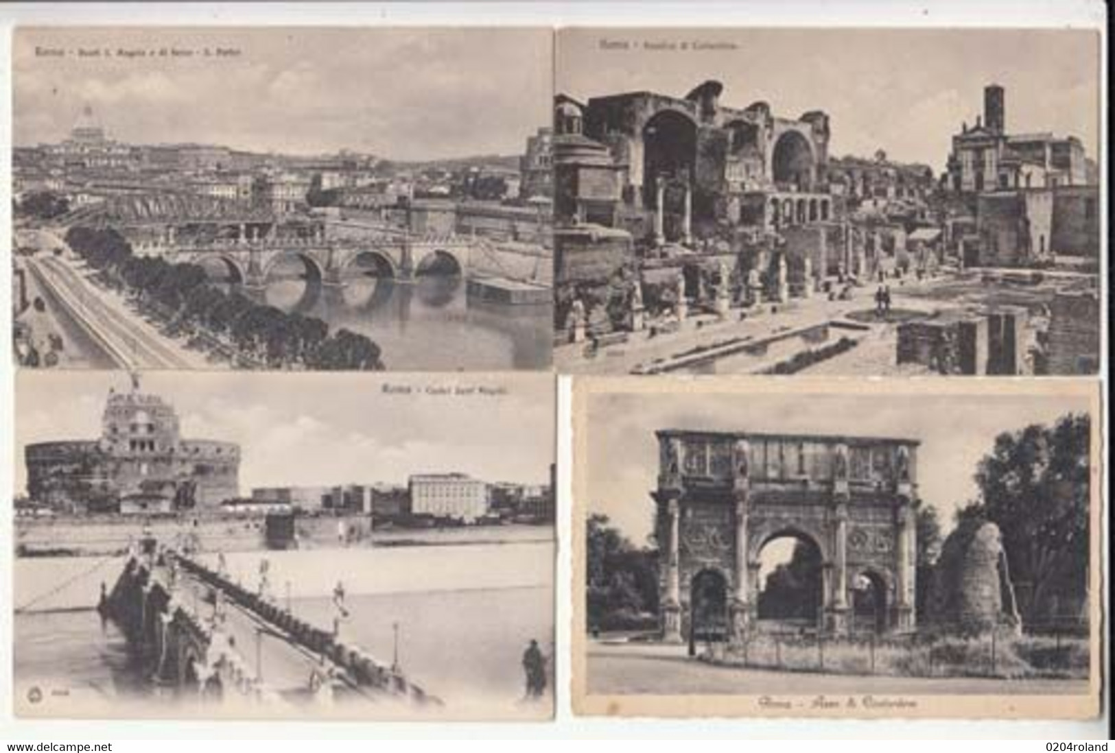 CPA - Italie - Roma ( Rome ) - Lot De 7 Cartes   :  Achat Immédiat - Collections & Lots