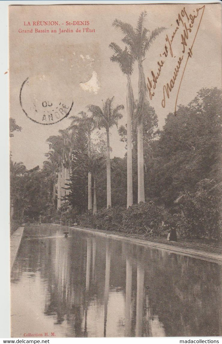 Saint Denis (974 - Réunion) Grand Bassin Au Jardin De L'Etat - Saint Denis