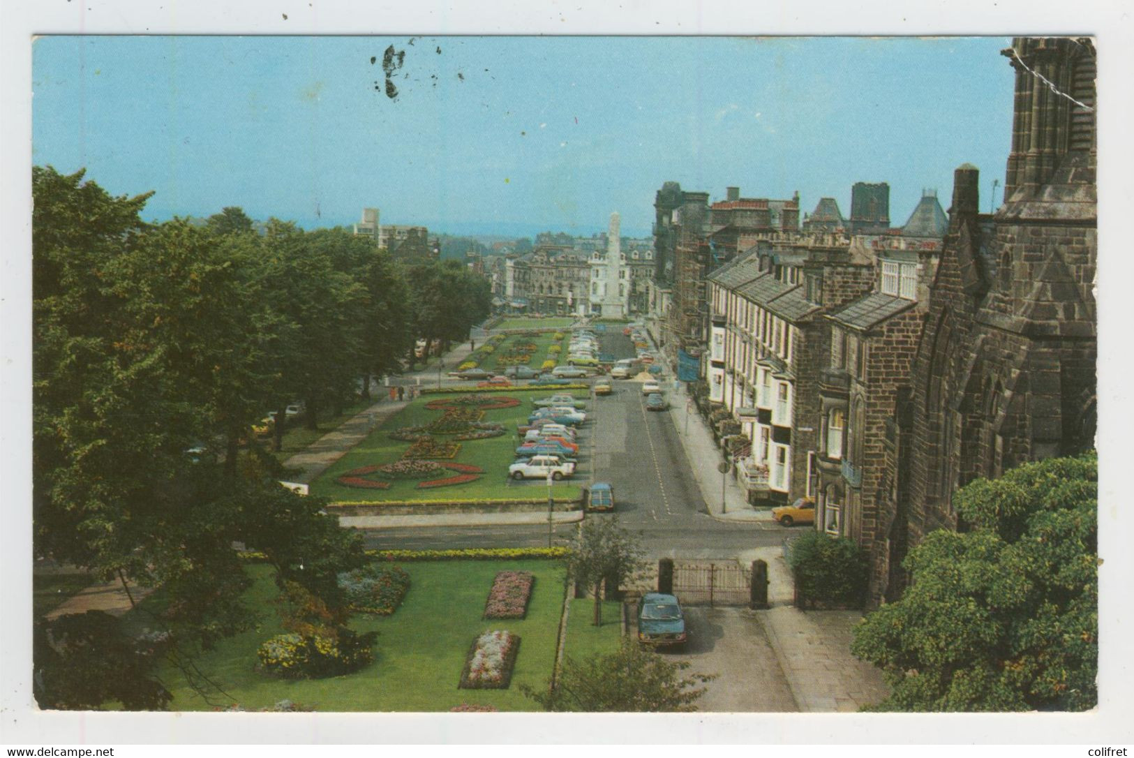 Yorkshire - Harrogate  -  War Memorial From Prospect Place - Harrogate