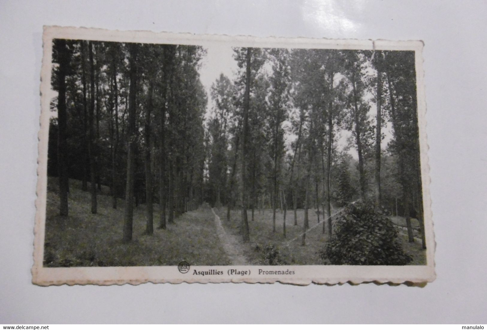 Asquillies - Promenades (carte Abimée) - Quévy