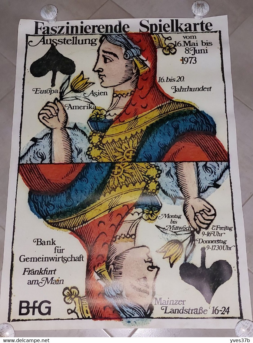 FASZINIERENDE SPIELKARTE 1973 - 59x84 - Jeux De Cartes - Affiche Non Pliée - TTB - Otros & Sin Clasificación