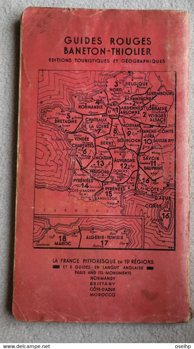 LA NORMANDIE Ses Plages Le Débarquement Les Iles Anglo Normandes Les Guides Rouges Editions Baneton Thiolier - Michelin (guias)