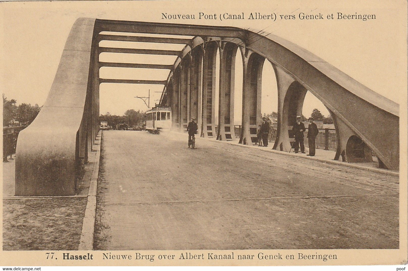 Hasselt : Nieuwe Brug Over Albert Kanaal ( Tram ) - Hasselt