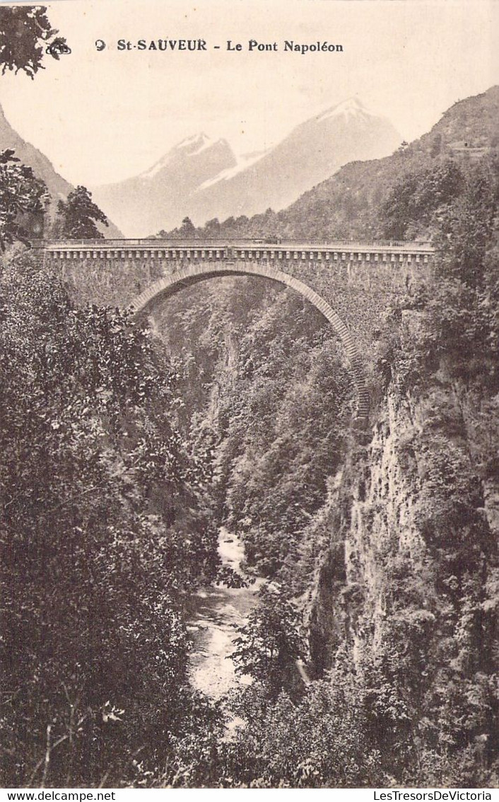 CPA - FRANCE - 65 - LUZ SAINT SAUVEUR - Le Pont NAPOLEON - Luz Saint Sauveur