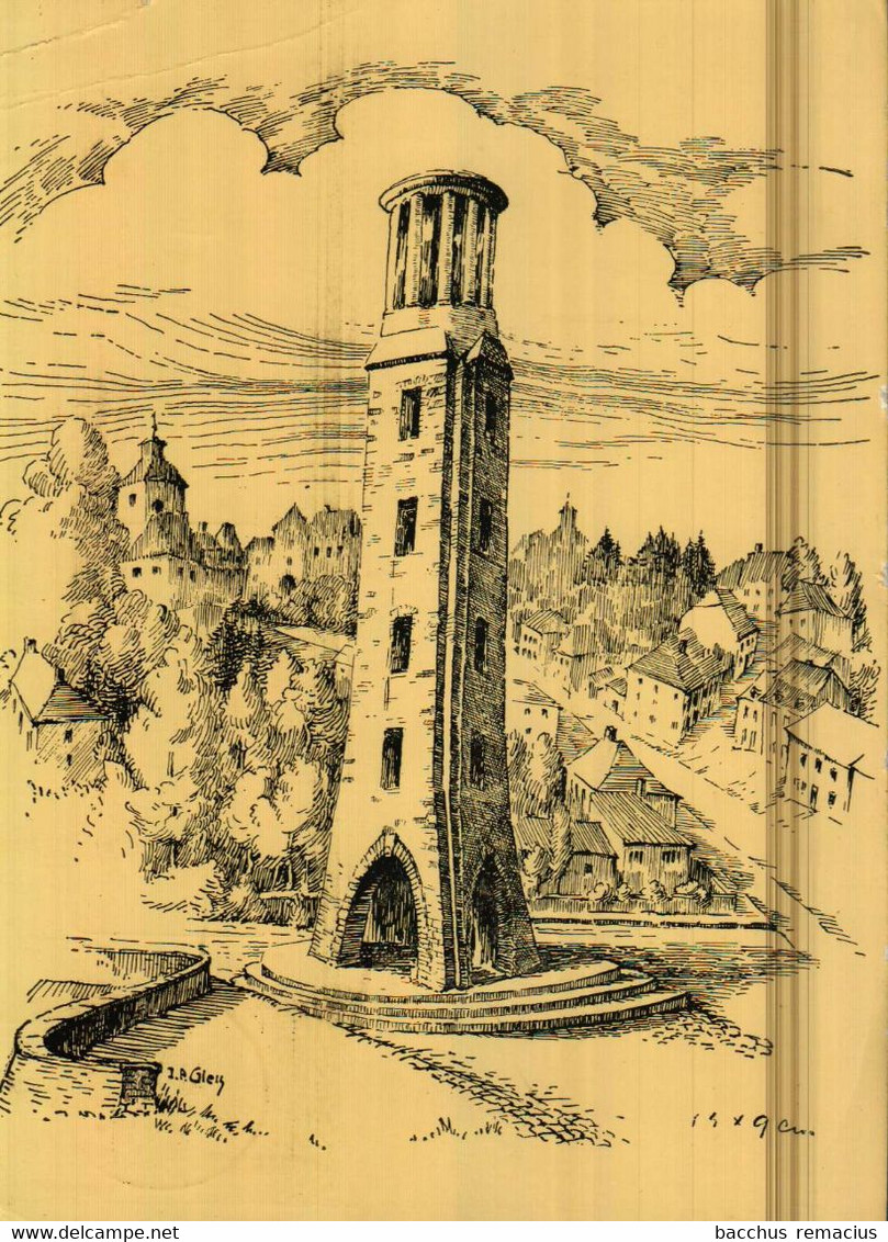 WILTZ  Monument De La Grève Carte Maximum  Dessin : J.P. GLEIS Imprimerie De Wiltz - Wiltz