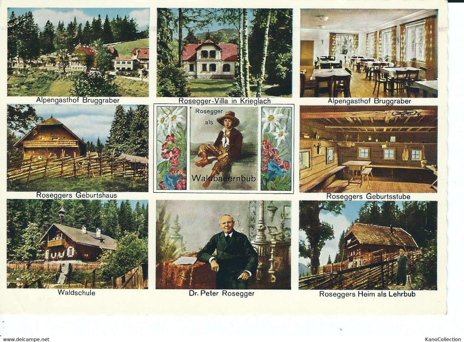 Peter Rosseggers Waldheimat, Alpl Bei Krieglach, Mürztal, Steiermark, Gelaufen 1969 - Krieglach