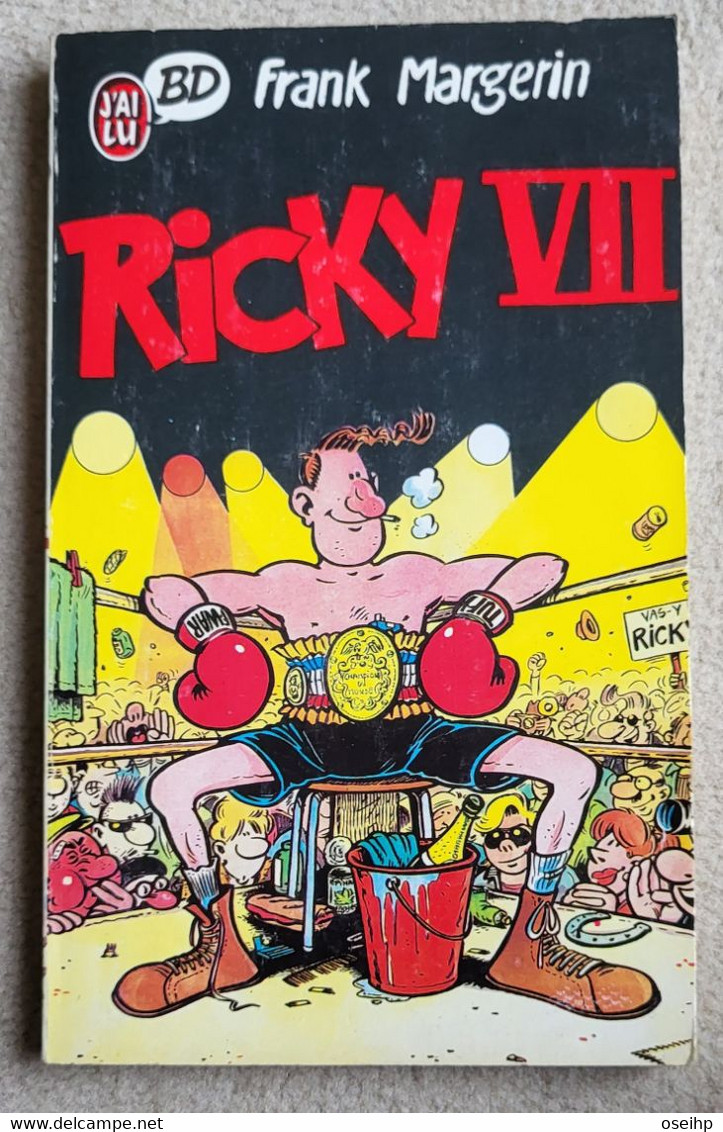 BD Poche J'ai Lu RICKY VII Frank Margerin 1989 - Margerin