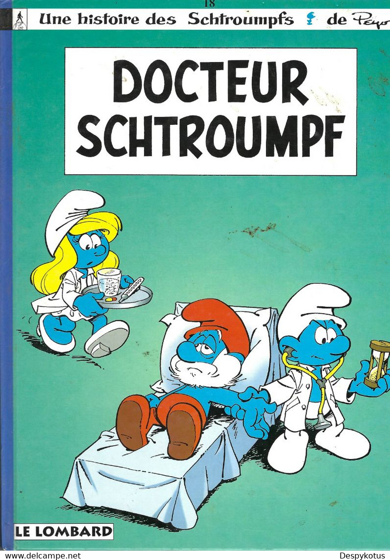 Les Schtroumpf - Docteur Schtroumpf - Lombard - Schtroumpfs, Les - Los Pitufos
