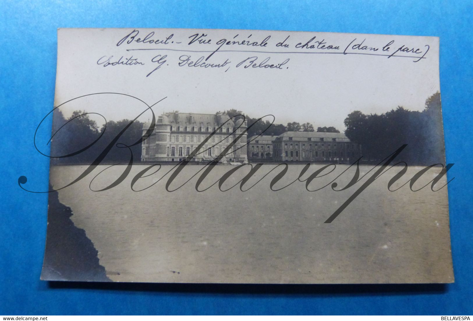 Beloeil Delcourt  Carte Photo   Precuseur Ou Epreuve   X 5 Piece -cpa - Beloeil