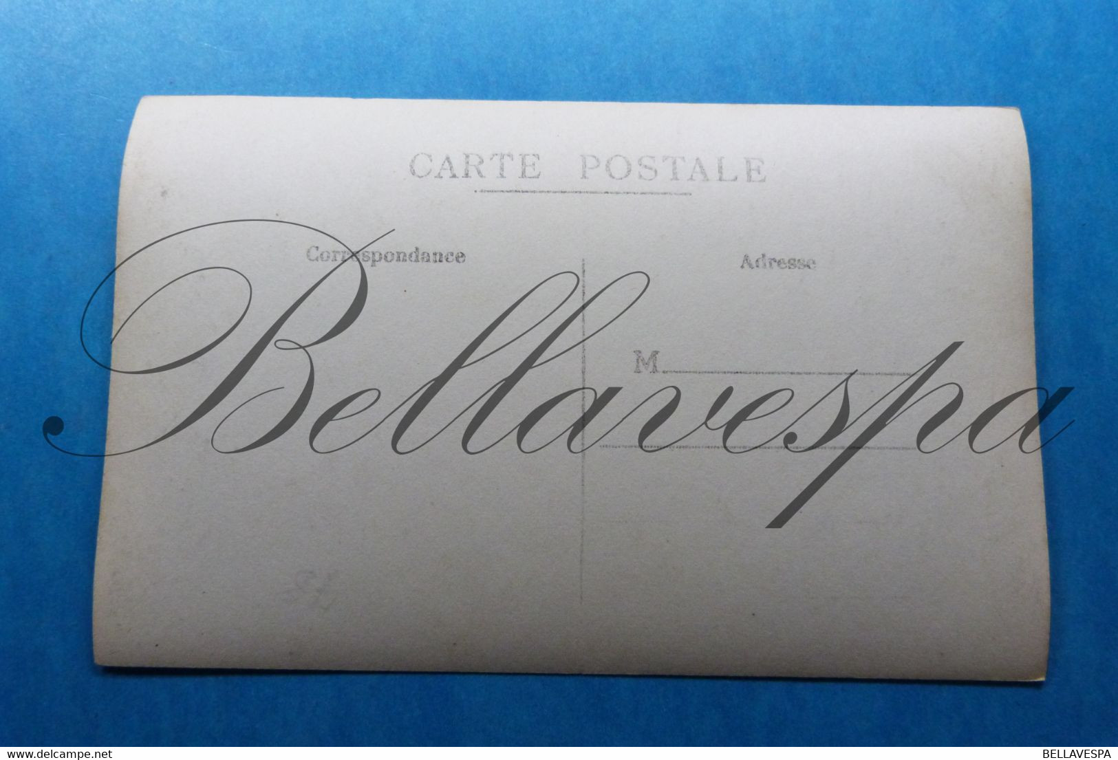 Beloeil delcourt  carte photo   precuseur ou epreuve   x 5 piece -cpa