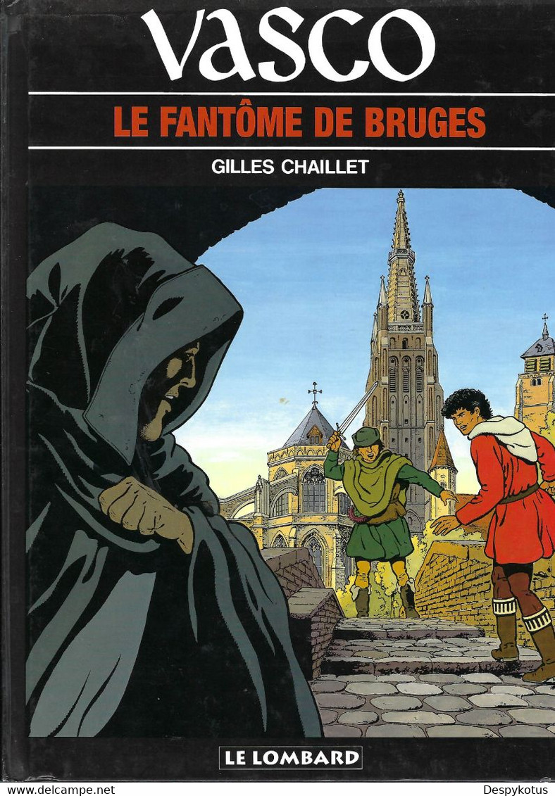 Vasco - Tome 15 - Le Fantôme De Bruges - Edition Originale - Vasco