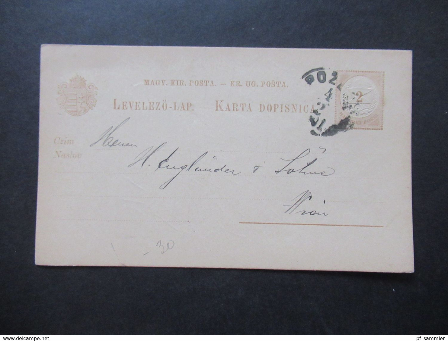 Ungarn ca. 1887 / 1891 Ganzsachen Posten ca.45 Stück alle nach Wien gesendet / interessanter Stöberposten!!