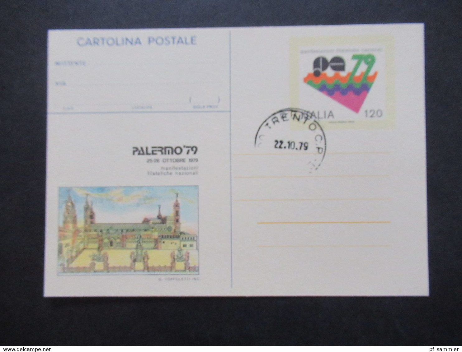 Italien Um 1980 Ganzsachen / Belege Posten Mit PK Und Arerogrammen Posten Mit 22 Belegen - Verzamelingen