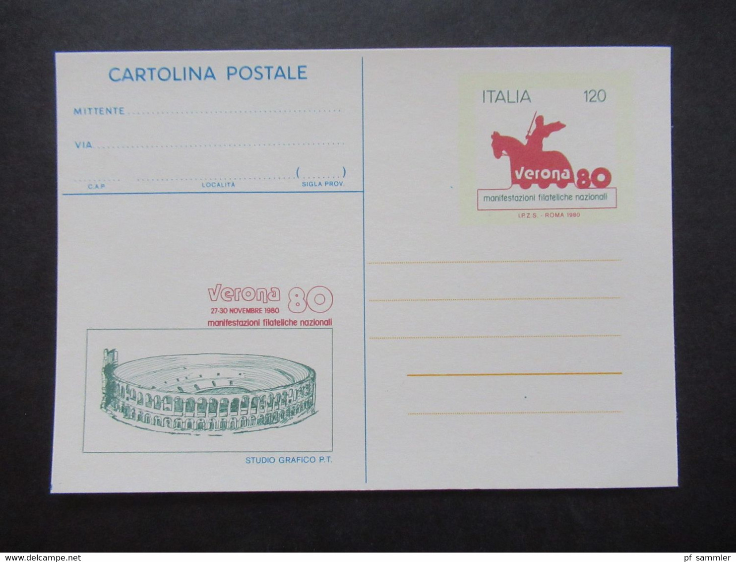 Italien um 1980 Ganzsachen / Belege Posten mit PK Und Arerogrammen Posten mit 22 Belegen