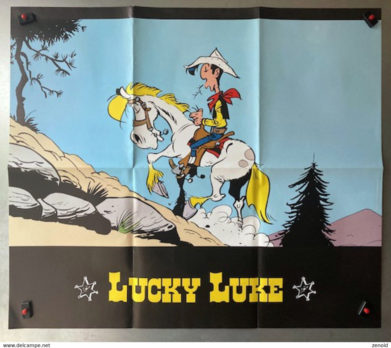 Affiche Bd "Lucky Luke" Par Morris - Lucky Luke