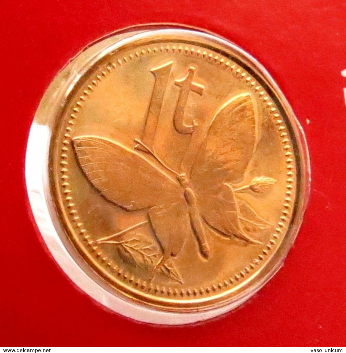 Papua New Guinea 1 Toea 1977 UNC - Minted 603 Coins Only - Papouasie-Nouvelle-Guinée