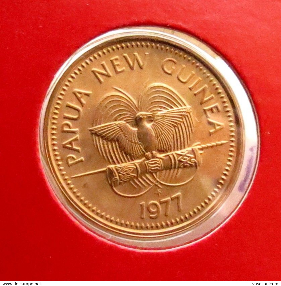 Papua New Guinea 1 Toea 1977 UNC - Minted 603 Coins Only - Papua-Neuguinea