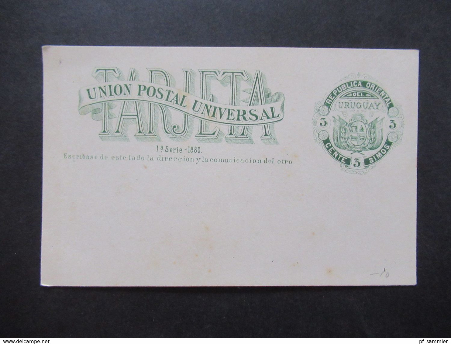 GA Posten ungebraucht Südamerika um 1890 Karten / Umschläge / Doppelkarten Uruguay, Venezuela, Salvador, Nicaragua