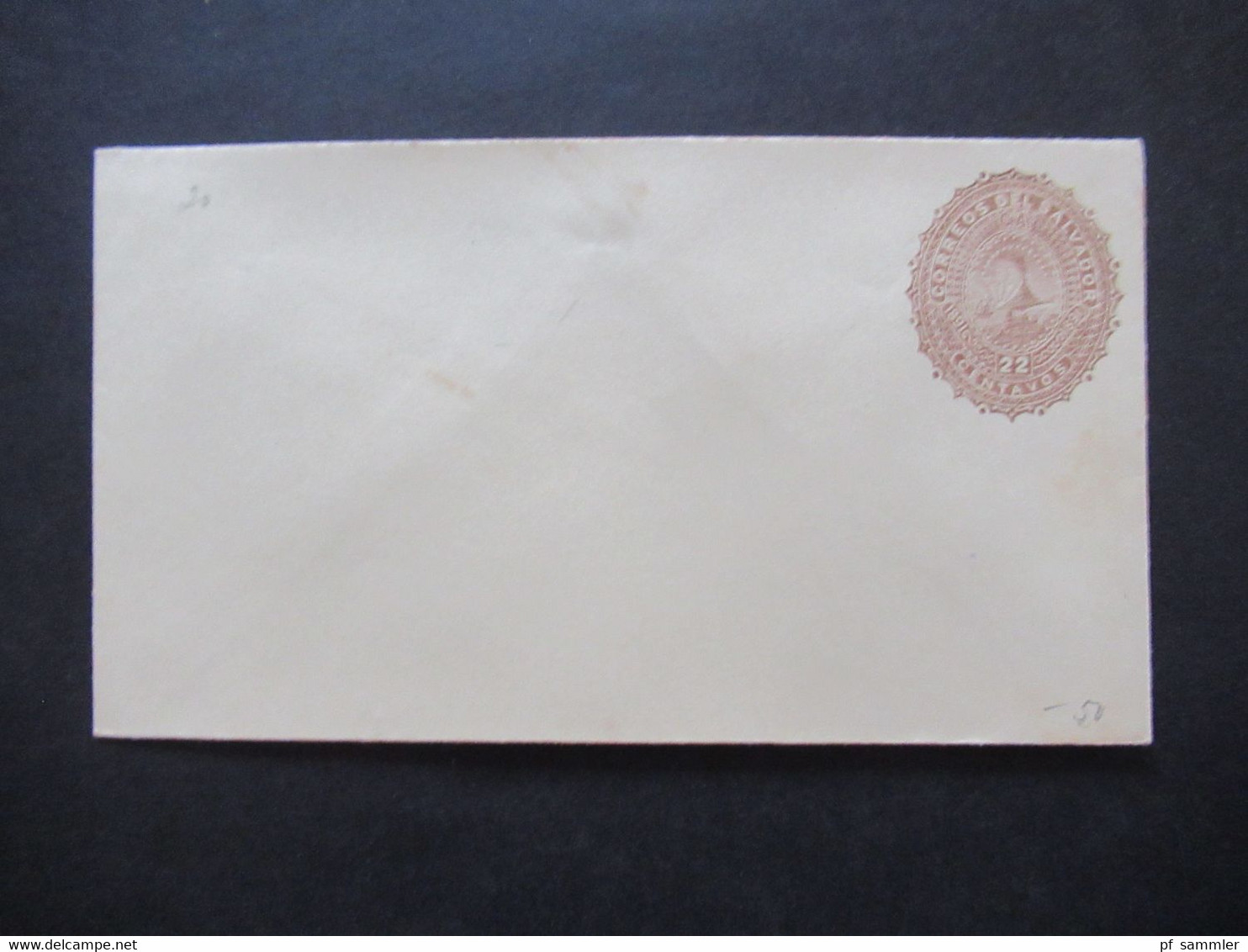 GA Posten ungebraucht Südamerika um 1890 Karten / Umschläge / Doppelkarten Uruguay, Venezuela, Salvador, Nicaragua