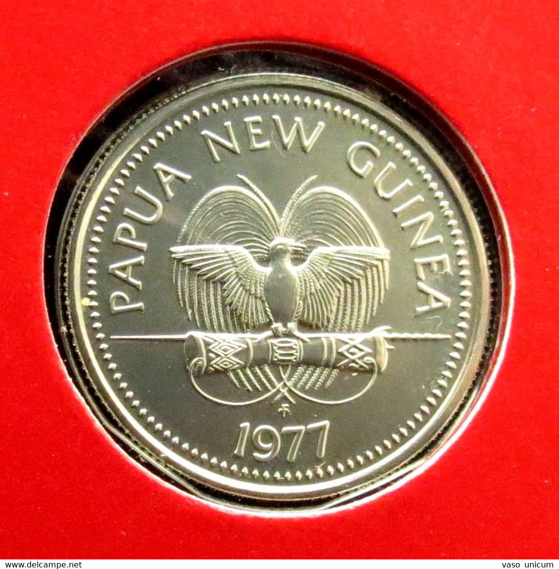 Papua New Guinea 5 Toea 1977 UNC - Minted 603 Coins Only - Papua New Guinea