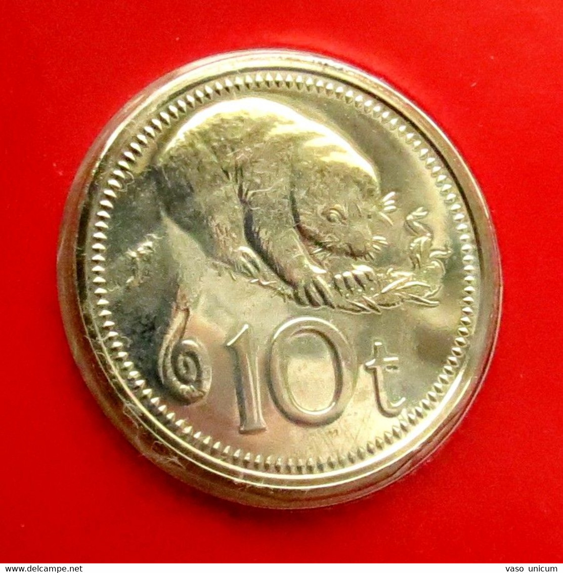 Papua New Guinea 10 Toea 1977 UNC - Minted 603 Coins Only - Papoea-Nieuw-Guinea