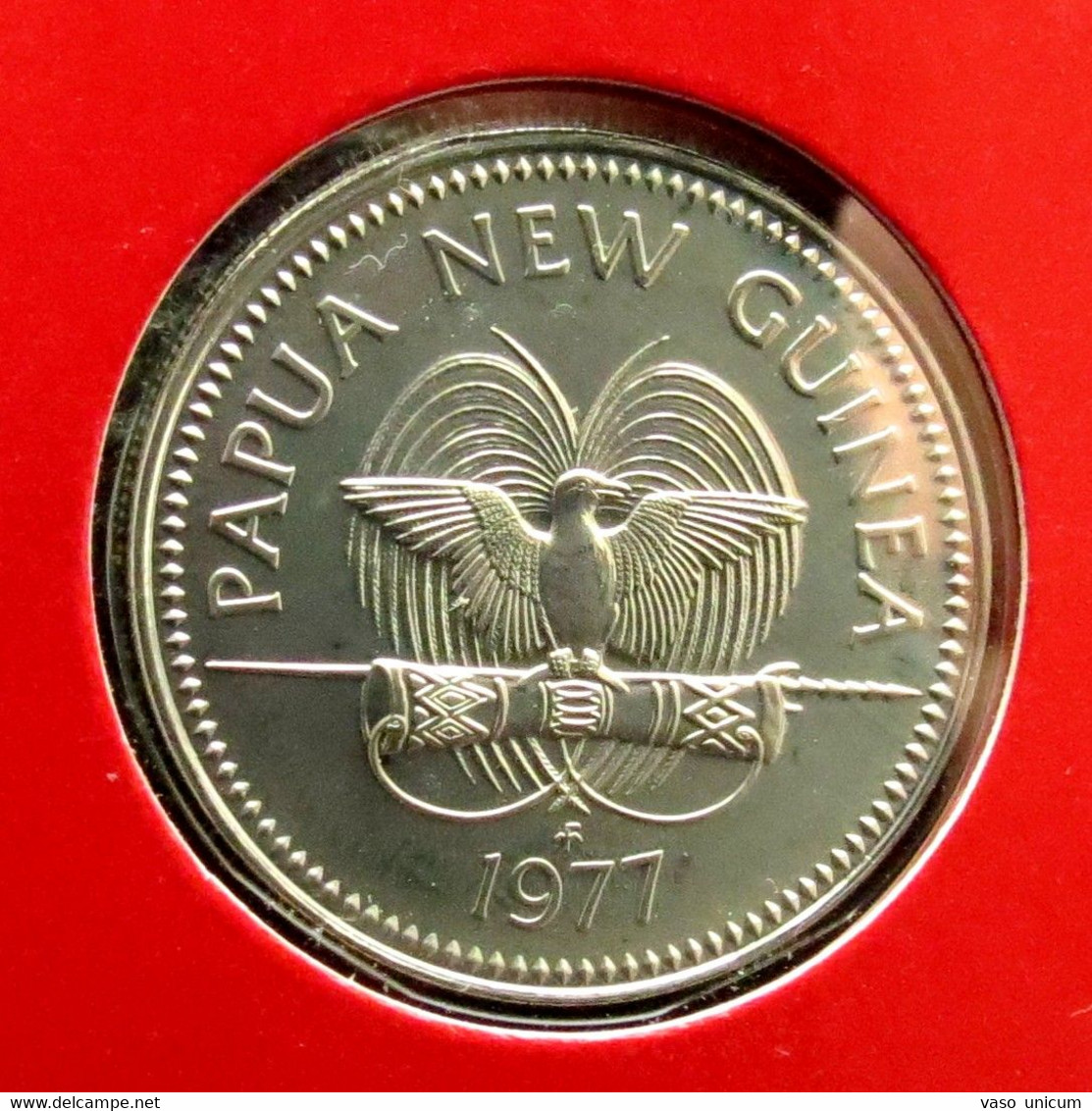 Papua New Guinea 10 Toea 1977 UNC - Minted 603 Coins Only - Papua New Guinea