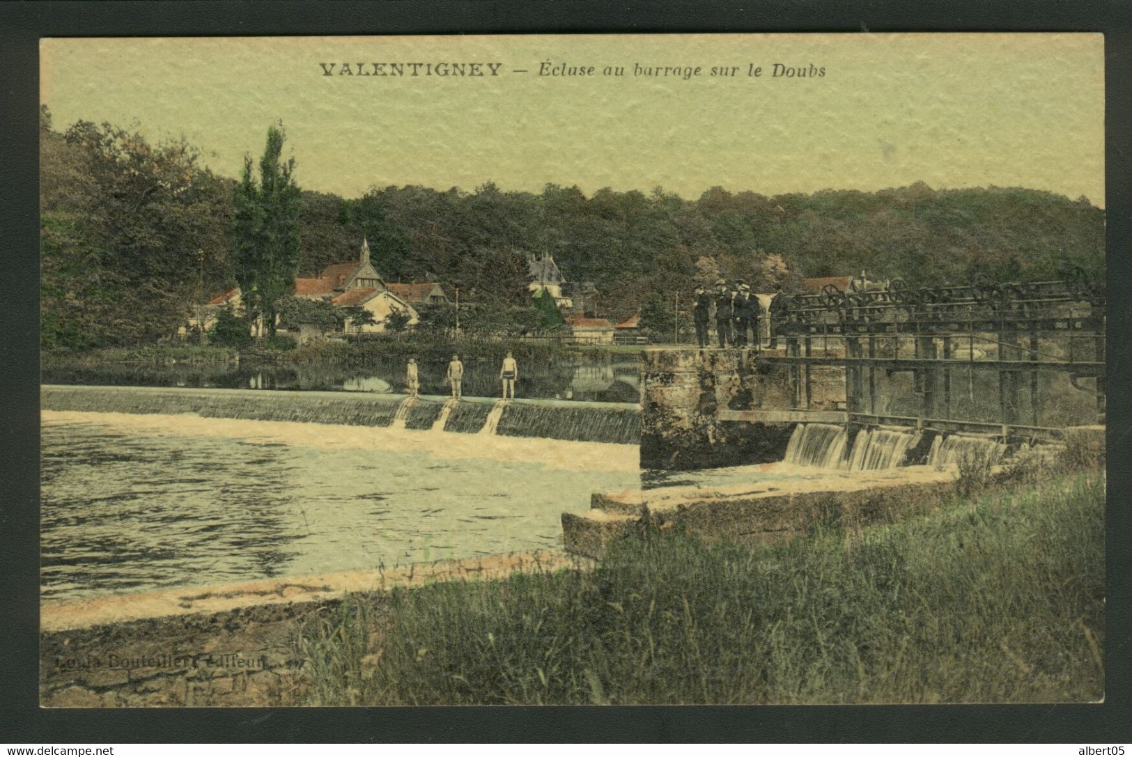 25 - Valentigney - Ecluse Au Barrage Sur Le Doubs - Valentigney