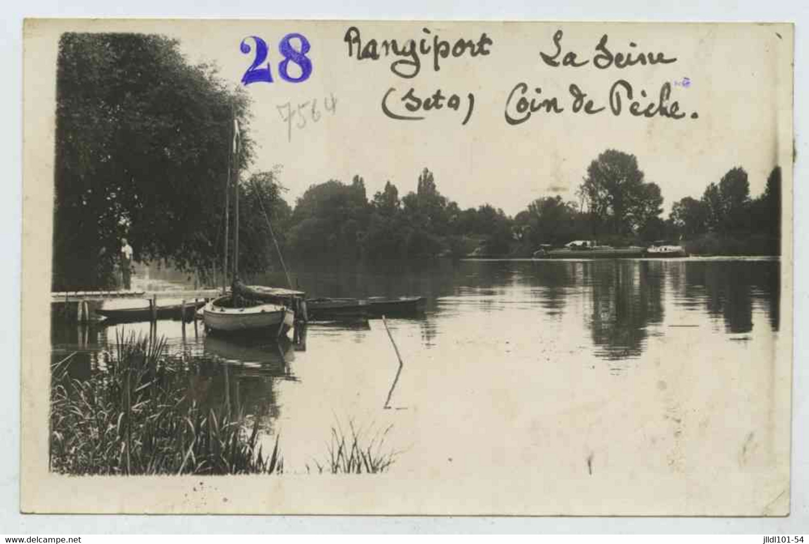 Rangiport, La Seine, Coin De Pêche - Gargenville
