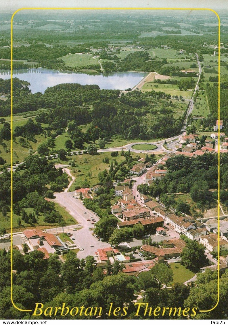 BARBOTAN LES THERMES VUE GEENRALE AERIENNE - Barbotan