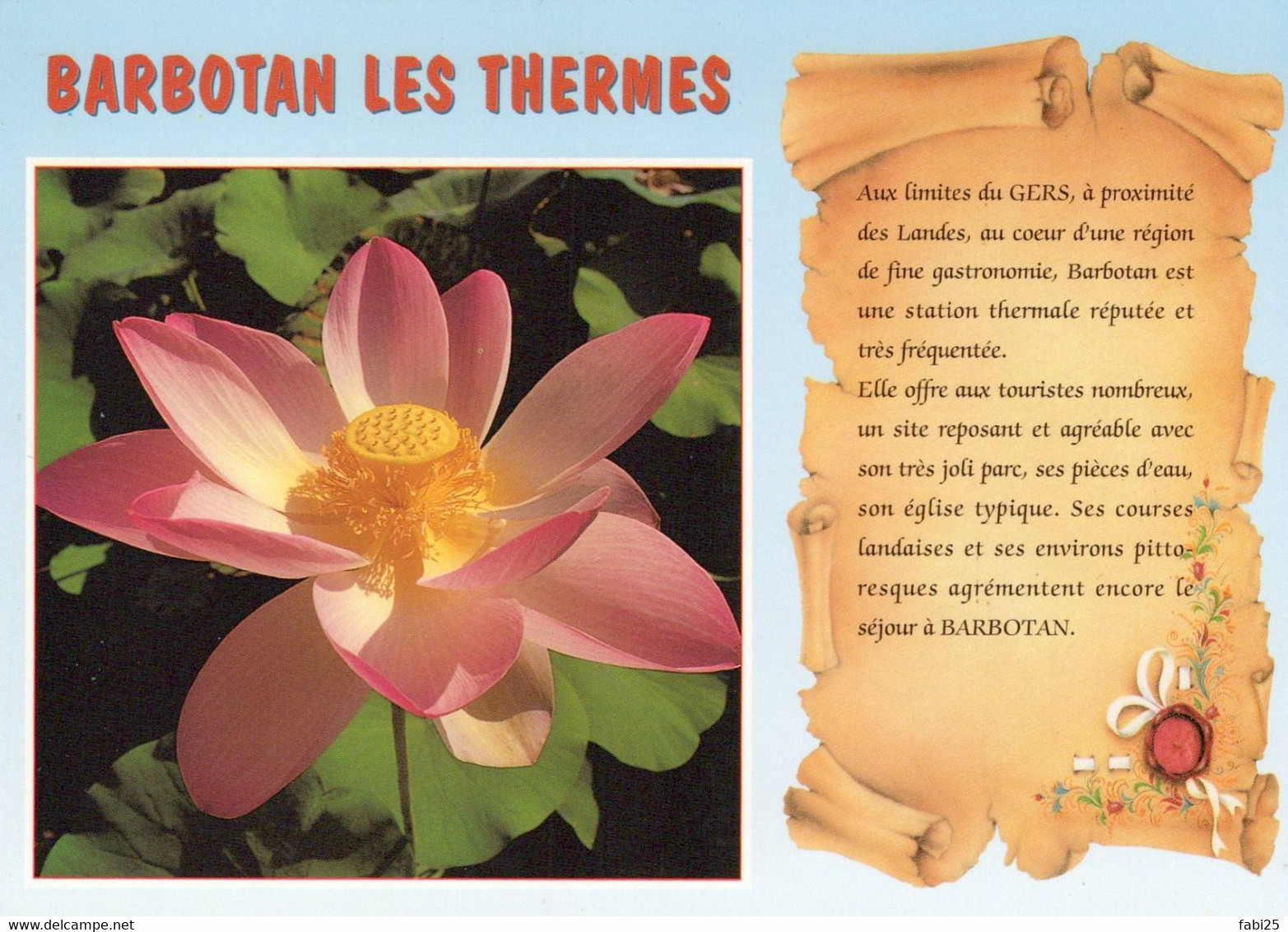 BARBOTAN LES THERMES - Barbotan