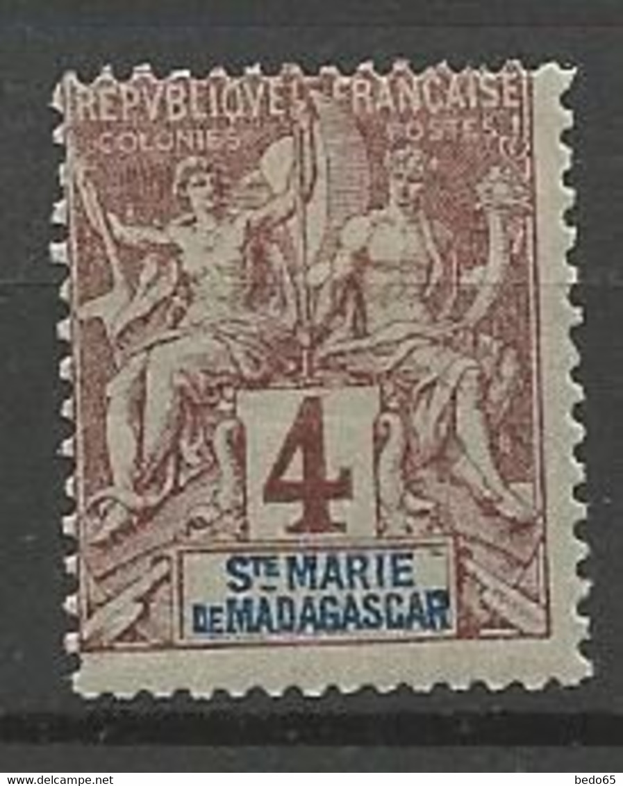 ST MARIE DE MADAGASCAR N° 3 NEUF*   CHARNIERE  / MH - Unused Stamps