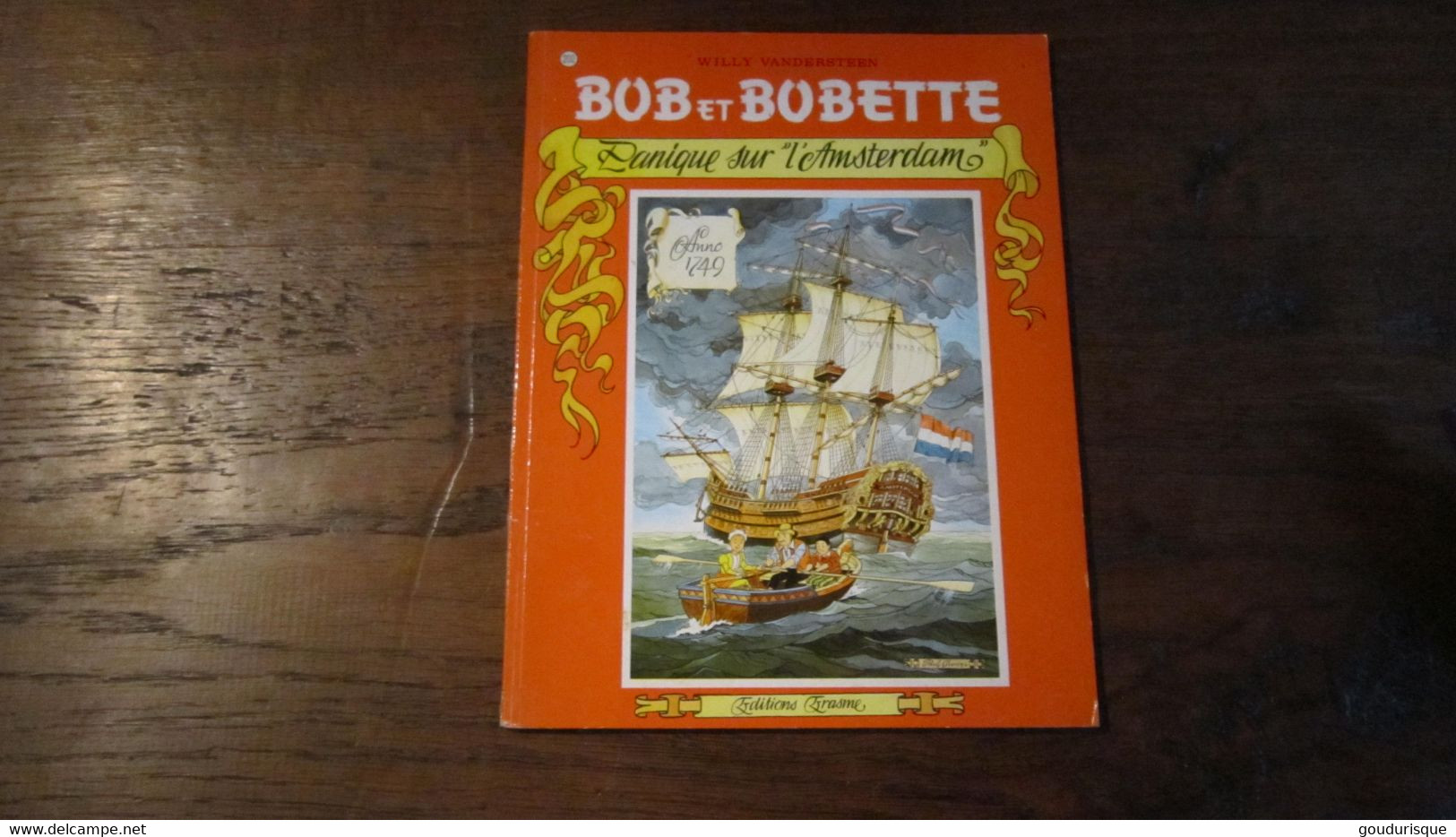 EO BOB ET BOBETTE T202 PANIQUE SUR L'AMSTERDAM ALBUM SOUPLE  VANDERSTEEN - Bob Et Bobette