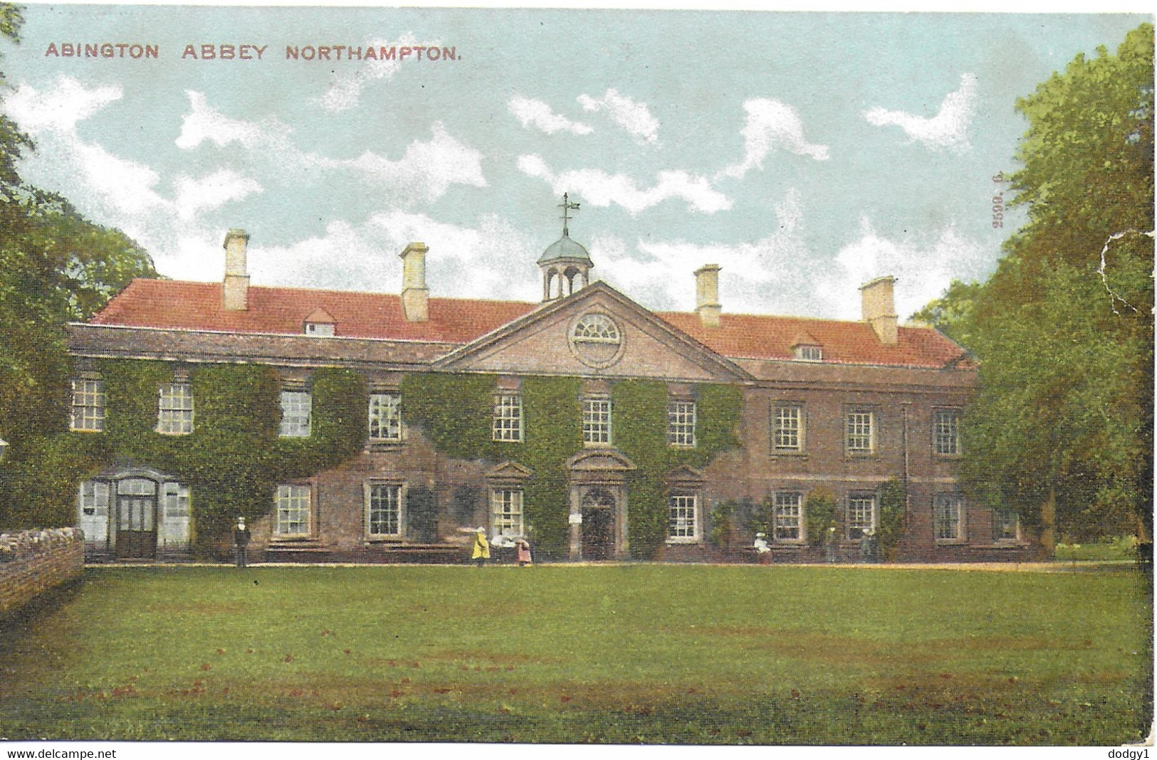 ABINGTON ABBEY, NORTHAMPTONSHIRE, ENGLAND. UNUSED POSTCARD   Ty5 - Northamptonshire