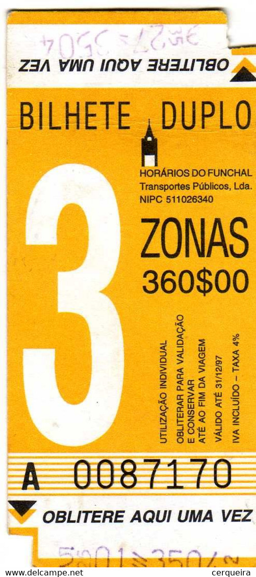 PORTUGAL-3 ZONAS -CARRIS - Europa