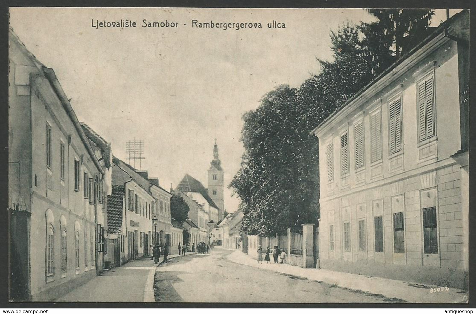 Croatia-----Samobor-----old Postcard - Croatia