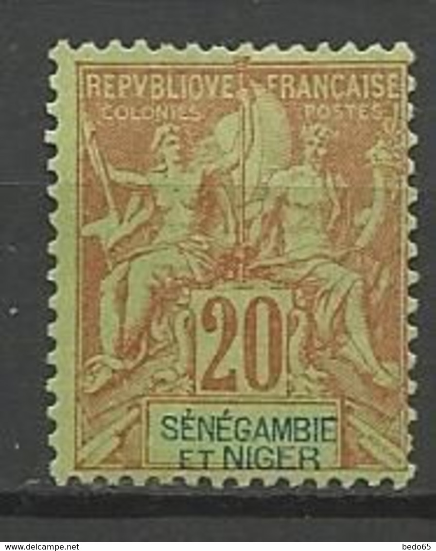 SENEGAMBIE ET NIGER N° 7 NEUF* RESTE DE  CHARNIERE  / MH - Unused Stamps