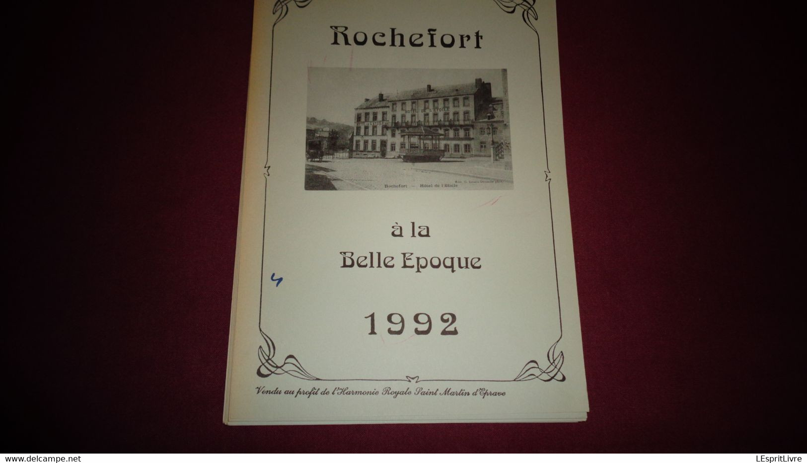 ROCHEFORT 6 Calendriers 1987 1988 1989 1990 1991 1992 Régionalisme Calendriers Avec des Reproductions de Cartes Postales