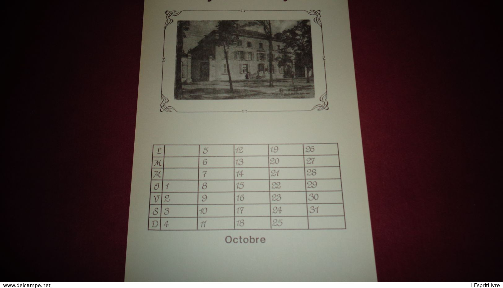 ROCHEFORT 6 Calendriers 1987 1988 1989 1990 1991 1992 Régionalisme Calendriers Avec des Reproductions de Cartes Postales