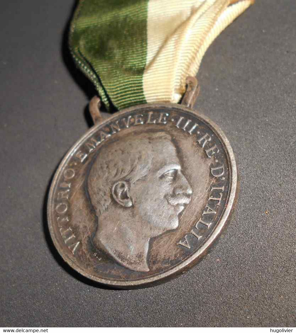 1913 Médaille Coloniale De La Guerre Italo-Turque En Libye 1911 1912 époque Empire Ottoman Victor Emmanuel III - Italie