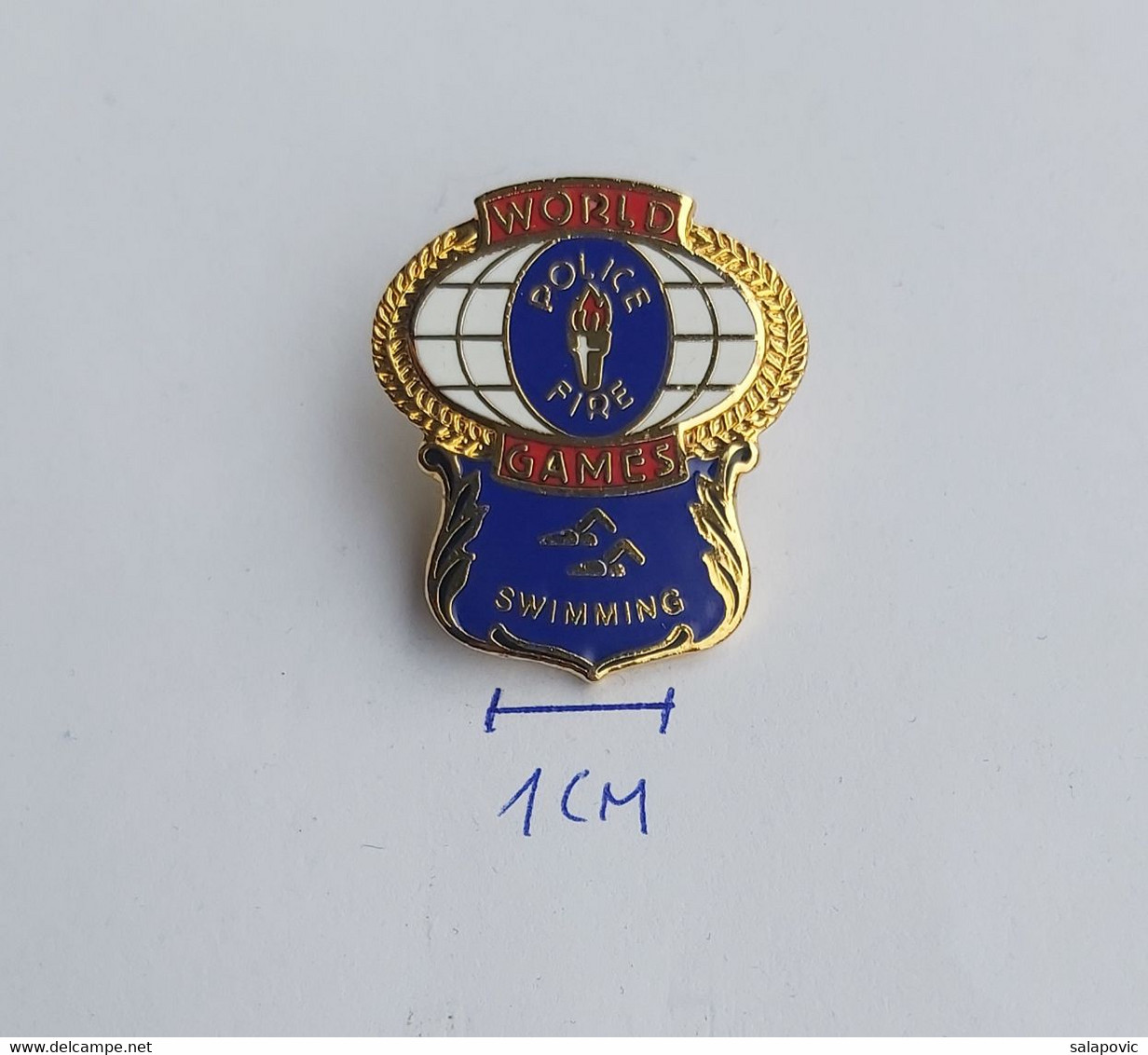 World Police & Fire Games Swimming  PIN 12/9 - Natation