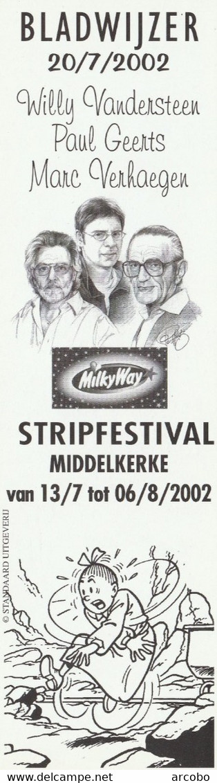 Bladwijzer 2002 Stripfestival Middelkerke - Marque-Pages